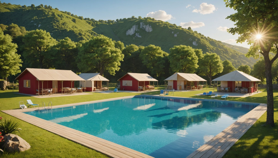 Top des campings détente avec piscine au pays basque